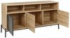 Sideboard MOINES 76 cm Heller Holzfarbton Bild 5