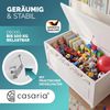 Casaria Holztruhe Truhe Jersey Weiß 80x40x48cm Bild 5