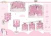 Dalber Kinder Tischlampe Nachttischlampe Nachtlicht Unicorns Einhörner, 41591N, G4-4W LED - Glühbirne enthalten, Rosa Bild 5