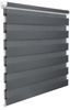WOLTU Doppelrollo Klemmfix ohne Bohren Dunkelgrau 70x120 cm (BxH), Duo Rollo Zebrarollo Fensterrollo Klemmrollo Seitenzugrollo Easyfix lichtdurchlässig & verdunkelnd Rollos für Fenster und Tür Bild 2