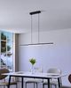 Eglo 900081 LED Hängeleuchte FRAIOLI-Z weiss schwarz L:105. 5 B:10 H:120cm dimmbar 2700-6500K mit Connect-Z Funktion Bild 3