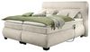 Boxspringbett >EVOLUTION< Liegefläche 180x200cm, mit Motorverstellung sand - 210x122x220 (BxHxT) Bild 5