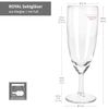 MamboCat Sektglas 6er Set Royal Sektgläser 140ml Champagner-Glas klare Prosecco Party, Glas Bild 5