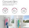 Metaltex Turm-Wäschetrockner mit 3 Etagen Tec Concerto Slim 9,5 m 443457 Bild 3