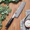MIYABI 5000 FC-D Nakiri 17 cm, Pakka Holz Bild 2