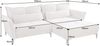 riess-ambiente Ecksofa DESIGNO 250cm beige / schwarz, Einzelartikel 1 Teile, Wohnzimmer · Cord · L-Form · inkl. Kissen · Modern Design Bild 3