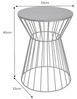 riess-ambiente Beistelltisch VARIATION 45cm schwarz (Einzelartikel, 1-St), Wohnzimmer · Metall · rund · handmade · Nachttisch · Modern Design Bild 3