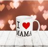 Out of the Blue Becher Mama, Steingut, "I Love Mama", Muttertag, Geschenke, 1-tlg, Steingut, Ideal als Geschenk zum Geburtstag, Valentinstag, Muttertag Bild 2
