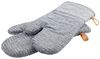 WENKO Topfhandschuhe Modell Ada Stripes, (Set, 2-tlg), Ofen- und Grillhandschuhe, extra langer Schaft, Baumwollinnenseite Bild 4