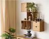 Hängeschrank >Townsville< in Eiche, Massivholz - 30x30x18cm (BxHxT) Bild 5