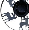 Weihnachtsbaumständer Christbaumständer Tannenbaumständer Elch schwarz Bild 3
