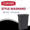Curver Wäschekorb, Wäschekorb Natural Style 60L Bild 2