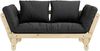 KARUP DESIGN Futonsofa BEAT Gestell Natur Matratze Dunkelgrau Bild 5