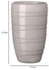 ASA Selection thermo Thermobecher Twisted, Kaffeebecher, Kaffee Becher, Tasse, Porzellan, Grau, 350 ml, 33715024 Bild 5