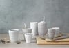 ASA Selection thermo Thermobecher Twisted, Kaffeebecher, Kaffee Becher, Tasse, Porzellan, Grau, 350 ml, 33715024 Bild 4