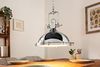 riess-ambiente Hängeleuchte INDUSTRIAL 45cm silber, ohne Leuchtmittel, Wohnzimmer · Metall · Esszimmer · Industrial Bild 2