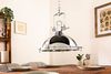 riess-ambiente Hängeleuchte INDUSTRIAL 45cm silber, ohne Leuchtmittel, Wohnzimmer · Metall · Esszimmer · Industrial Bild 3