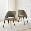 B&D home Esszimmerstuhl VICKY (2er Set, 2 St), gepolstert, Kordsamt Bild 2