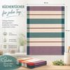 10er Set Küchentücher 50 x 70 cm aus 100 % Baumwolle – 5x Rot & 5x Blau – Saugstarke Geschirrtücher, strapazierfähig, pflegeleicht, OEKO-TEX STANDARD 100 Bild 2
