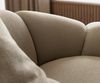 Big-Sofa Lunna 360x175 cm Fein Bouclé Taupe 2 Kissen Bild 5