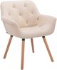 Besucherstuhl Cassidy Kunstleder natura creme Bild 4