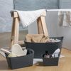 Koziol Aufbewahrungsbox Boxxx S, Kiste, Bottich, Organic Recycled, Recycled Ash Grey, 1 L, 1405120 Bild 5