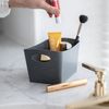 Koziol Aufbewahrungsbox Boxxx S, Kiste, Bottich, Organic Recycled, Recycled Ash Grey, 1 L, 1405120 Bild 3