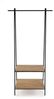 Versa Lasai Garderobe im Industriestil, Maße (H x L x B) 150,0 x 45,0 x 75,0 cm, Schwarz Bild 2