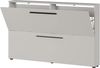 Lomadox Schuhschrank UTRERA-01 mit Klappen in Kaschmir, B/H/T: ca. 140/85/19 cm Bild 4