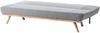 Schlafsofa 2-Sitzer KALFAFEL Stoff Grau Bild 5