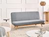 Schlafsofa 2-Sitzer KALFAFEL Stoff Grau Bild 2