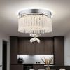 LED Deckenleuchte, Kristalle klar, Glasbehang D 28cm Bild 2