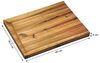 KESPER 28701 Schneid- und Servierbrett 48 x 36,5 cm aus zertifiziertem Akazienholz / Schneidbrett / Schneidebrett Holz Bild 3