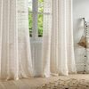 Atmosphera Créateur d'intérieur Gardine Voilage lin Lily 140X240 - Beige (1 St), modern Bild 5