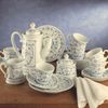 KAHLA Tradition Suppenteller 22 cm Blau Saks Bild 5