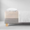 Estella Baumwolle Feinjersey Spannbettlaken 180x200 cm - 200x200 cm Beige Bild 2