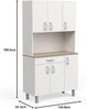 Demeyere Sideboard, Holzwerkstoff, 100,8 x 42,3 x 185,5 cm Bild 3