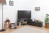 Iris Ohyama, TV-Ständer;TV-Bank;TV-Schrank;TV-Schrank mit Regal;TV-Ständer aus Holz, TV-Einheit geeignet für eine GröÃƒŸe von bis zu 43 Zoll, Büro, Wohnzimmer - Tv Cabinet - SAB-100 - Schwarze Eiche Bild 2