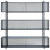 Standregal Randaberg 180x180x33 cm Schwarz [en. casa] Bild 5