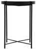 Tabletttisch rund Ø38cm H50cm Metall Schwarz Bild 4