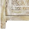 Hochschrank Badezimmer massivum Bitna Mangoholz natur 43x180x35 cm Badhochschrank Holzschrank Landhausstil Boho rustikal hell Bild 4