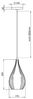 Fabas Luce 3759-40-367 Pendelleuchte Lisa senffarben Bild 2