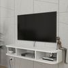 TV-Lowboard hängend Oundsvas 120x30x19 cm Weiß [en. casa] Bild 2