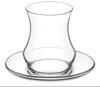 LAV Eda Teegläser-Set 12-teilig mit Untertellern, transparent - 170 ml Bild 3