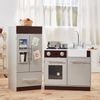 Teamson TD-12302B Spielzeugküche, Grau/Espresso Bild 3