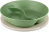 KOZIOL Menüteller mit Deckel 1,5l CONNECT SEPAREE nature leaf green Bild 2