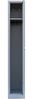 Spind Kleiderspind für 1 Person 1800 x 315 x 500 mm Lichtgrau/Blau Bild 5