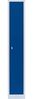 Spind Kleiderspind für 1 Person 1800 x 315 x 500 mm Lichtgrau/Blau Bild 4