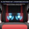 JUMMICO “Jetstream” Gaming Stuhl Ergonomisch,Gaming Chair mit massagefunktion, Gasdruckfeder Bürostuhl 150KG, rot Bild 3
