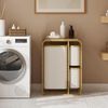 Wäschesammler Evenes mit 3 Wäschekörben Bambus Beige [en. casa] Bild 2